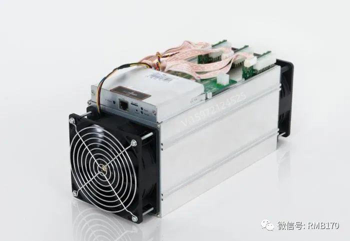 A close-up of a high-end mining machine ready for action