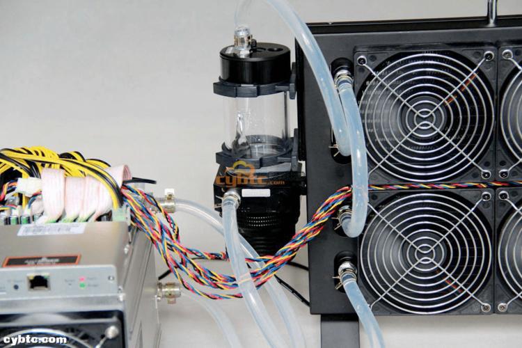 High-performance ASIC mining rig setup ready for deployment
