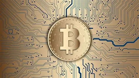A powerful Bitcoin mining rig in action, symbolizing the core investment potential in BTC networks