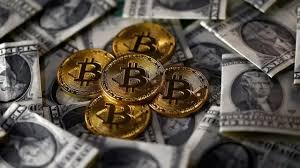 A solar-powered Bitcoin mining rig in operation, symbolizing the integration of renewable energy with cryptocurrency extraction
